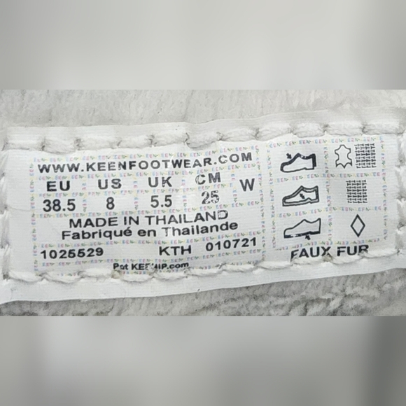 KEEN Terradora 2 Wintry Waterproof Rosin / Orange Snow Boots Women's Size 8 - Picture 9 of 9